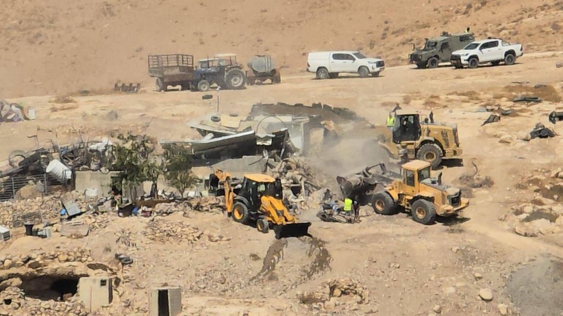 بتسيلم: هدم خربة التبان جزء من تهجير 66 تجمعا فلسطينيا منذ 7 أكتوبر